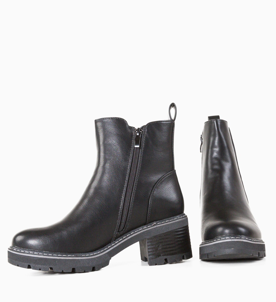 Botine Fulton Negre - Eleganță și Confort - imagine 7