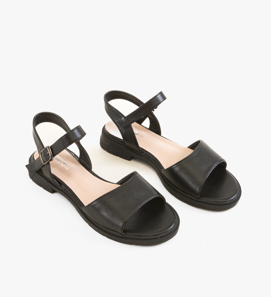 Sandale Dama Nango Negre Elegante - imagine 3