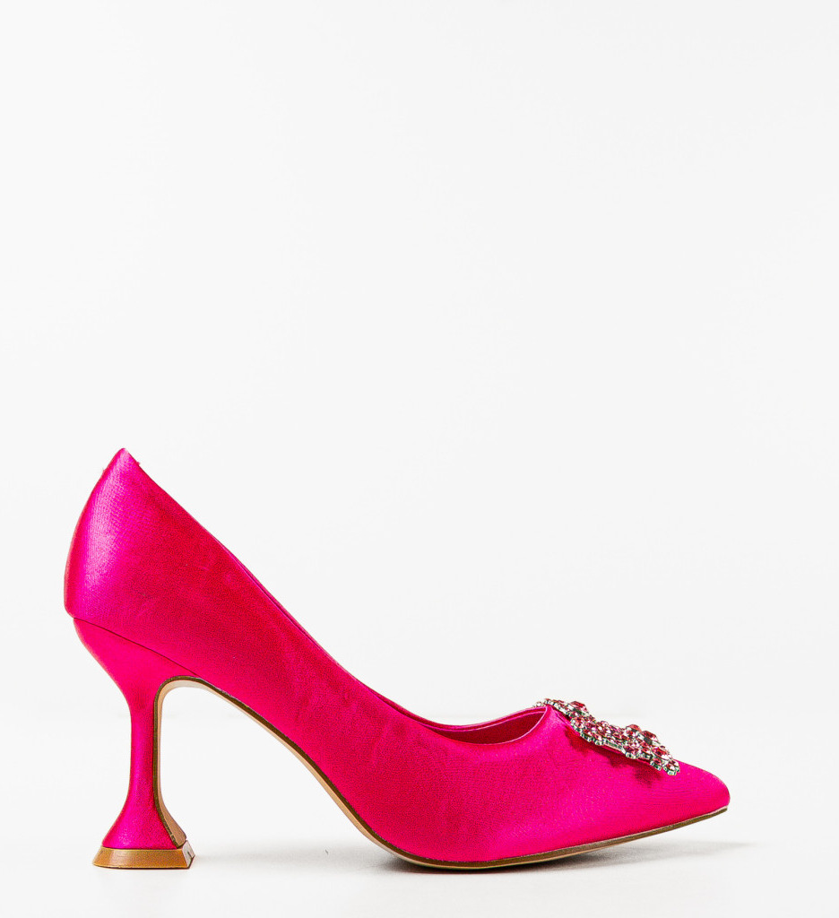 Pantofi cu Toc Rosario Fuchsia | Eleganță Remarcabilă - imagine 4