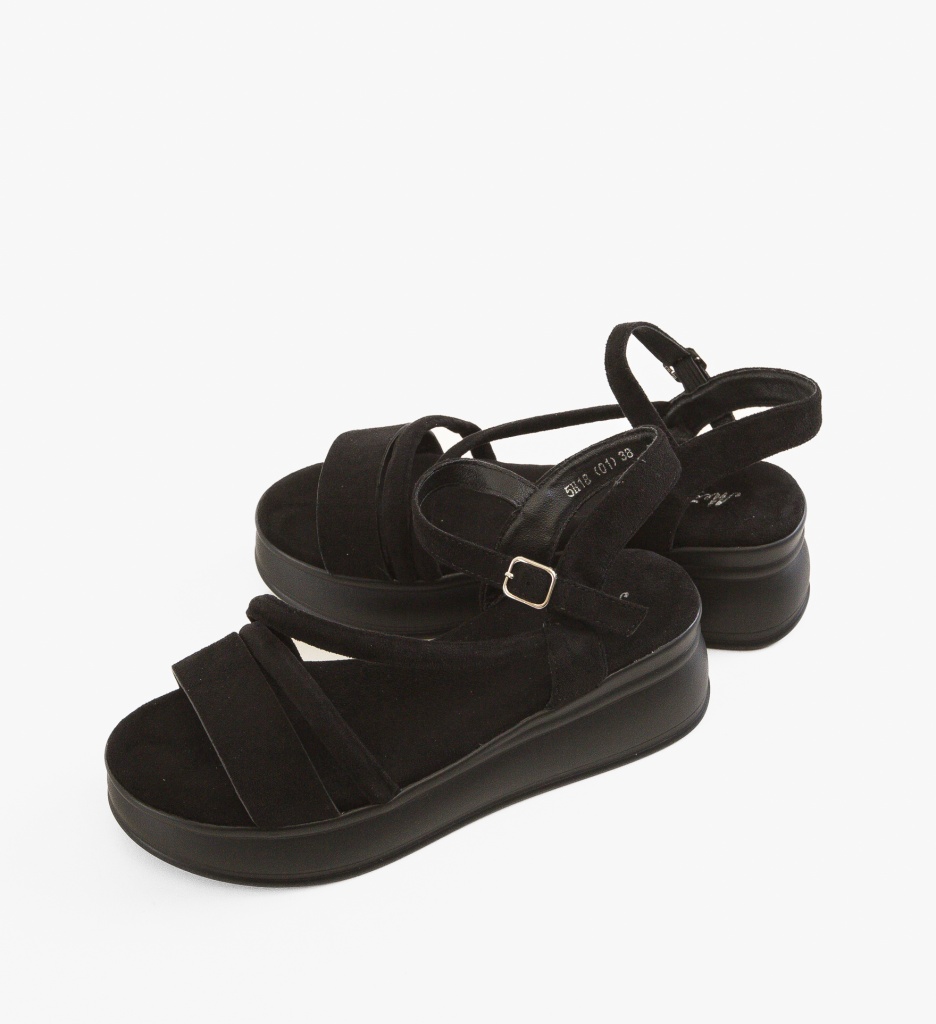 Sandale Dama Lageta Negre | Eleganță și Confort - imagine 5