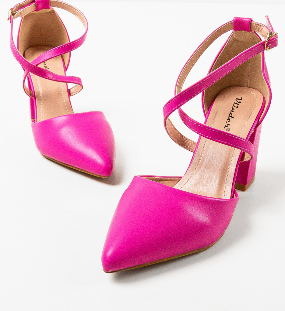 Pantofi cu Toc Mcintosh Roz - Stil și Eleganță - imagine 5