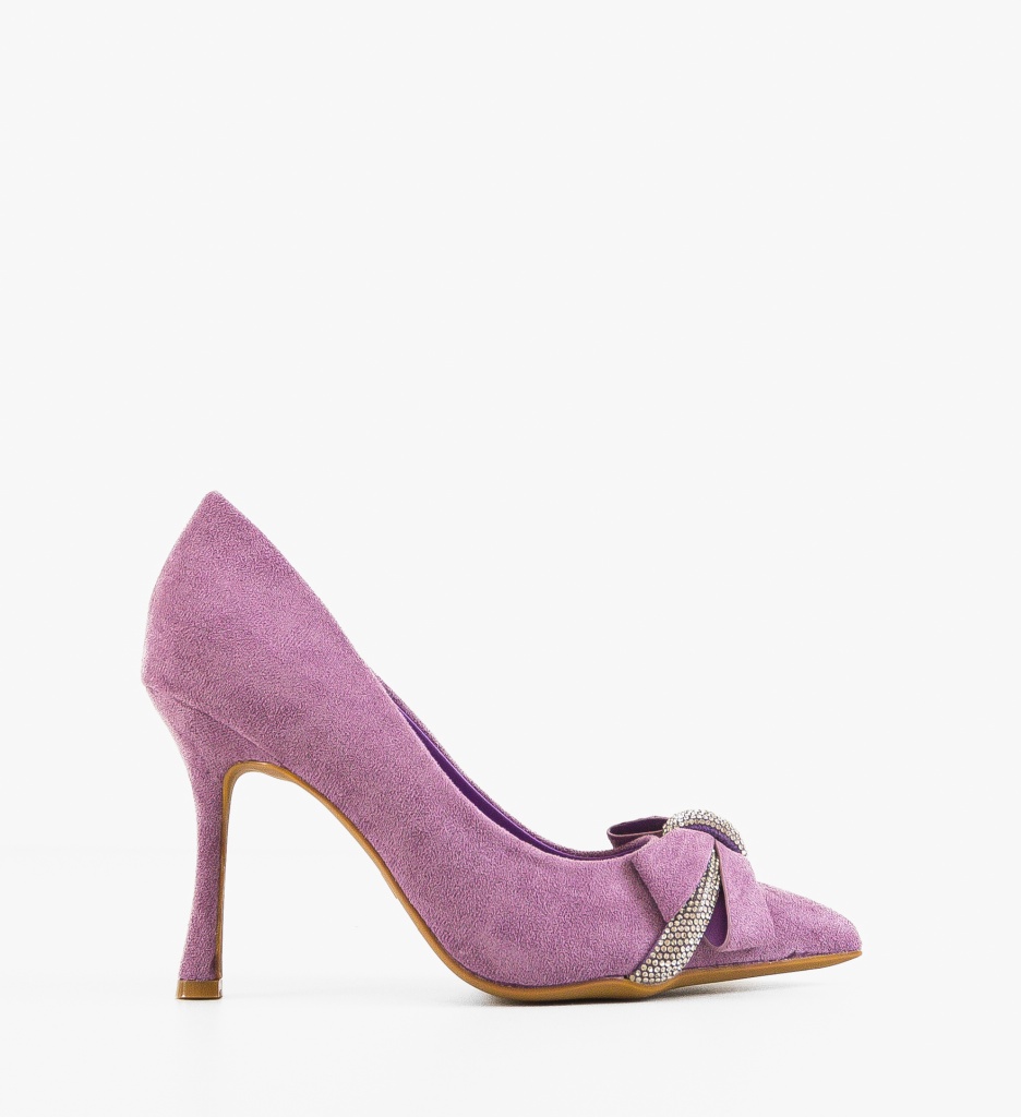 Pantofi Stiletto Mov Subhaa - Eleganță Maximă