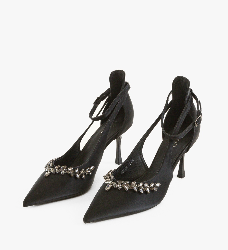 Pantofi Stiletto Daray Negri | Stil și Eleganță - imagine 4