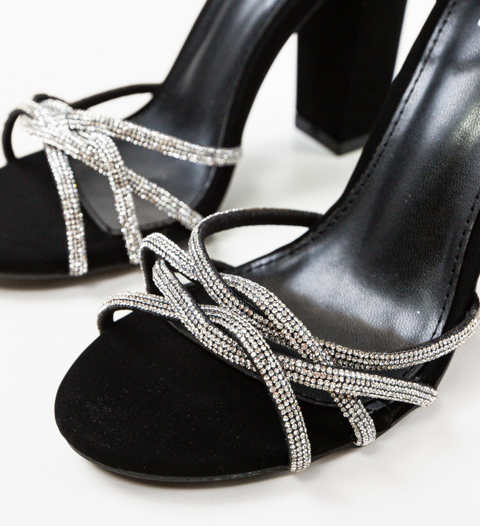 Sandale Clayton Negre | Eleganță și Stil - imagine 7