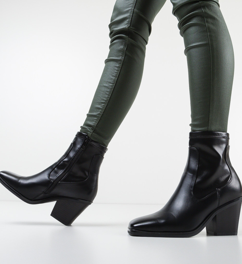 Botine Dama Negre Boyce | Stil si Confort - imagine 4