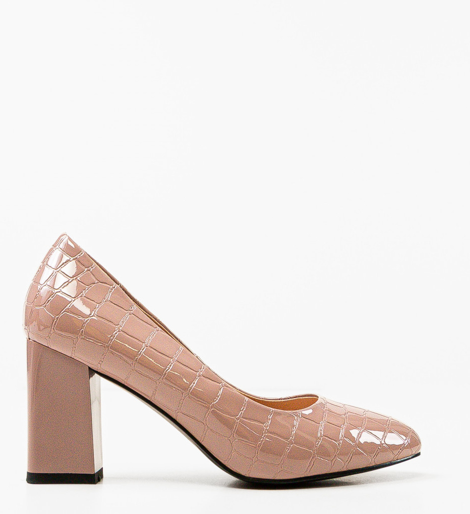 Pantofi Bihter Nude - Eleganță și Stil - imagine 5