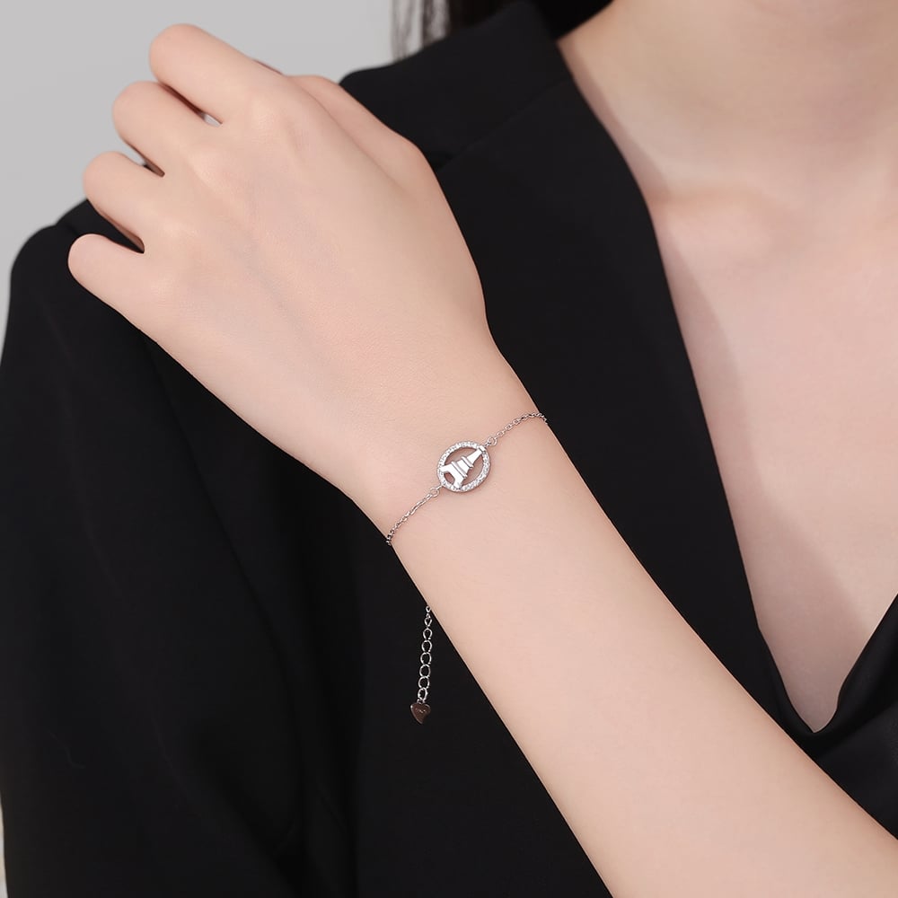 Brățară Argint Paris Delis - Design Elegant - imagine 2