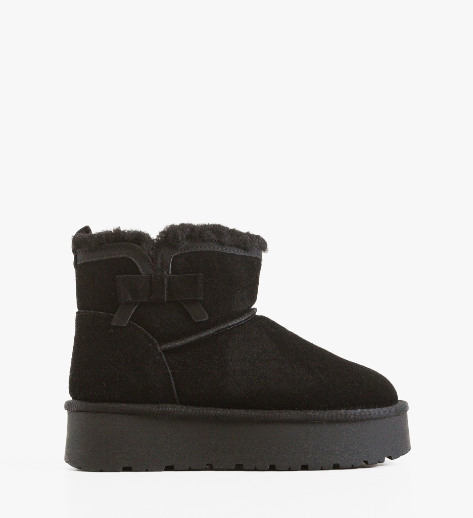 Cizme tip Ug Fondy Negre | Confort Depurtat - imagine 6