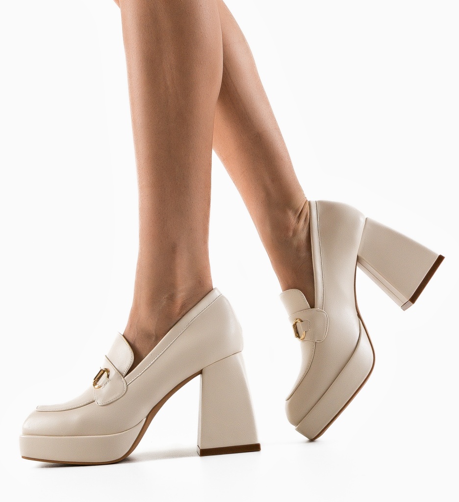 Pantofi Kerry Bej | Eleganță și Confort Zilnic - imagine 4
