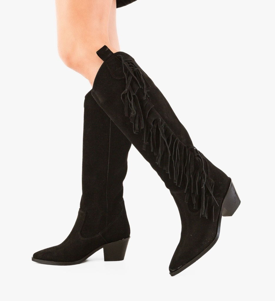 Cizme Dama Lolyha Negre | Eleganță și Confort - imagine 5