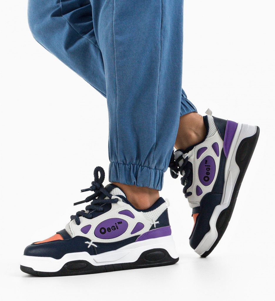 Pantofi Sport Scarl Bleumarin - Confort și Stil - imagine 3