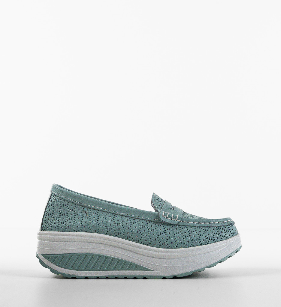 Pantofi Casual Fyrya Verzi - Confort și Stil - imagine 4
