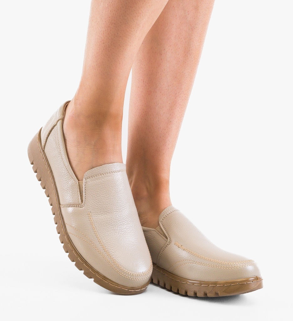 Pantofi Casual Gherghy Bej - Confort și Stil Zilnic