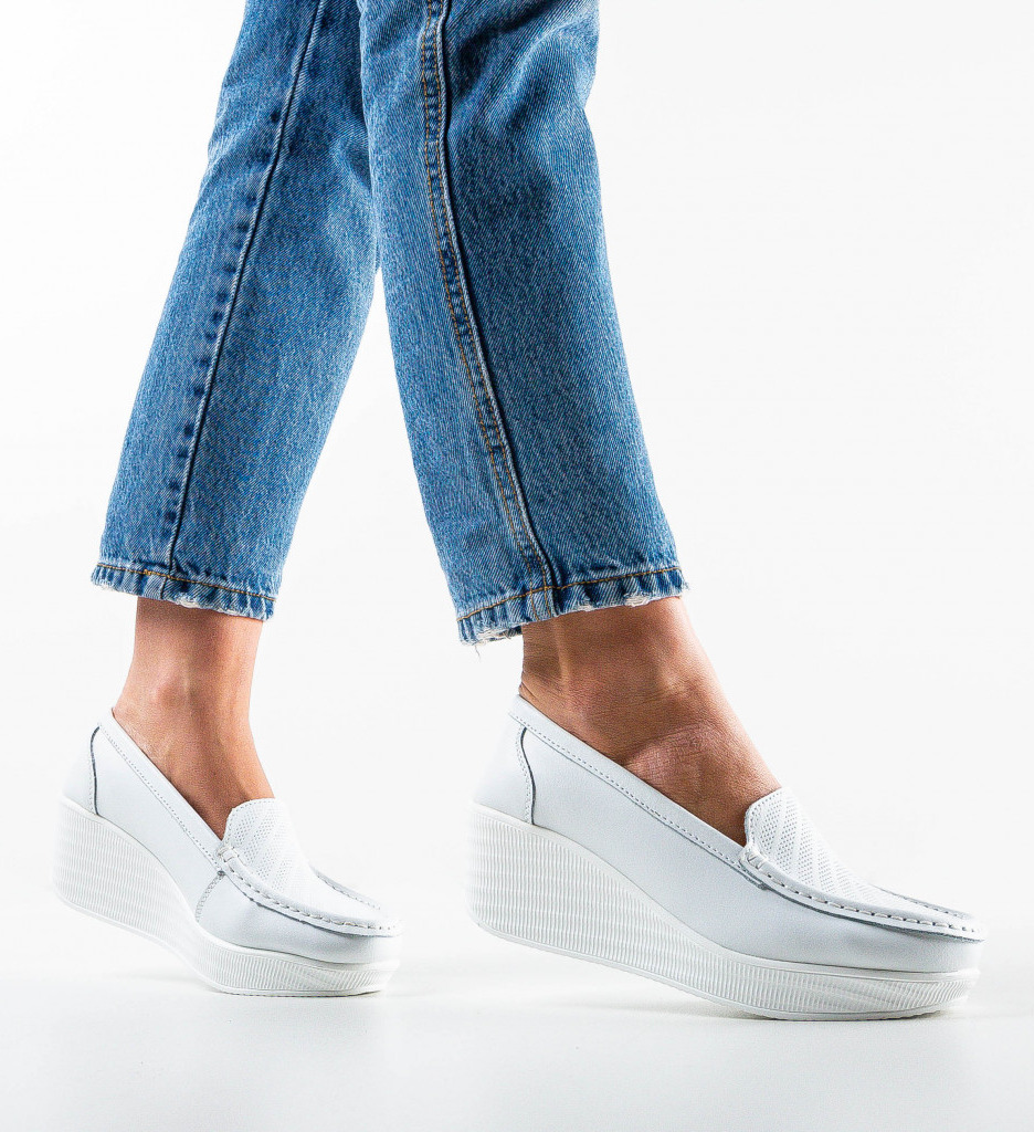 Pantofi Casual Ely Albi - Confort și Stil - imagine 3