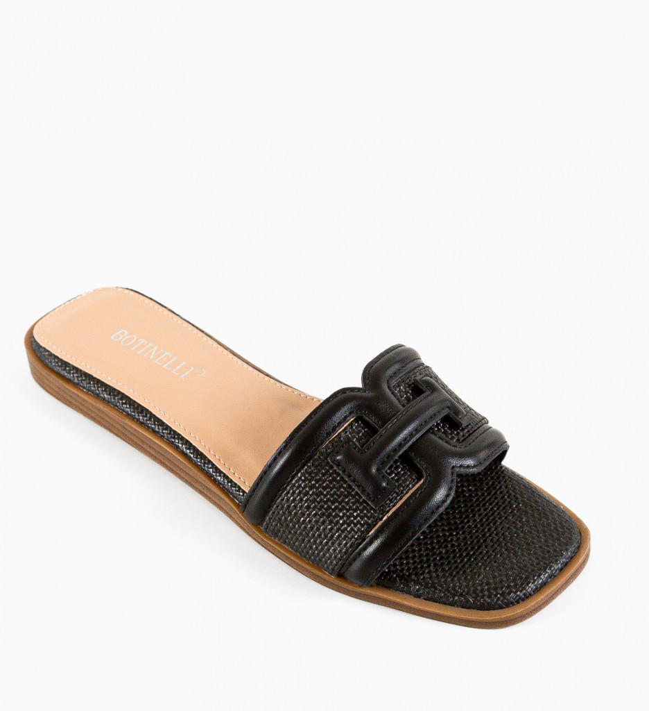 Papuci Dama Stomp Negri - Confort si Stil - imagine 6