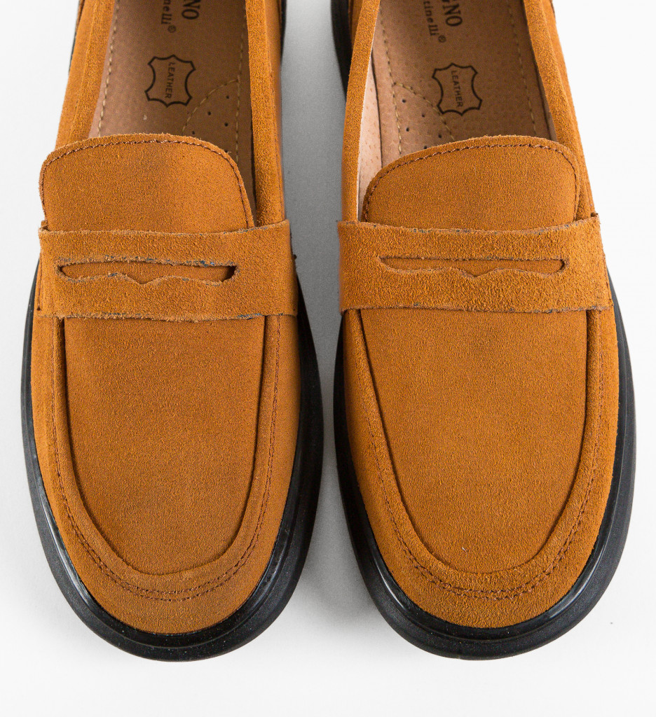 Pantofi Butler Camel | Eleganță Casual Zilnică - imagine 8