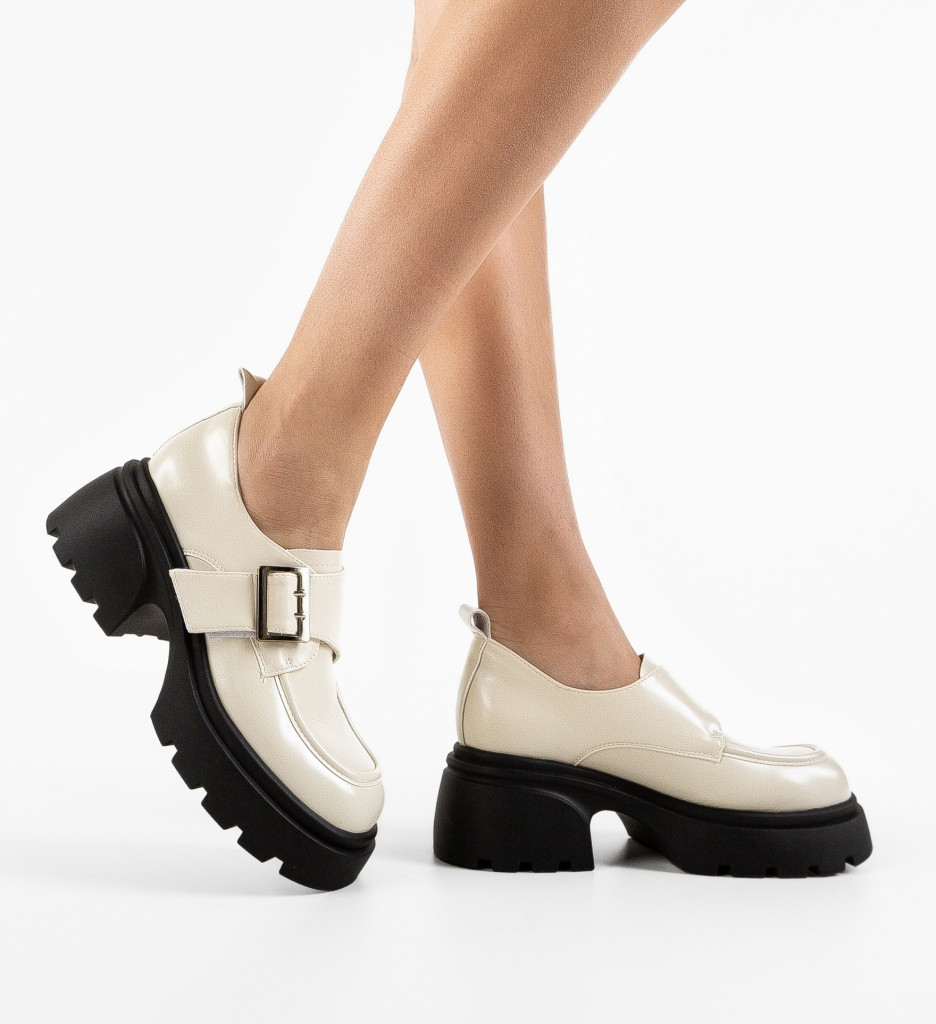 Pantofi Casual Mresa Bej - Confort și Eleganță