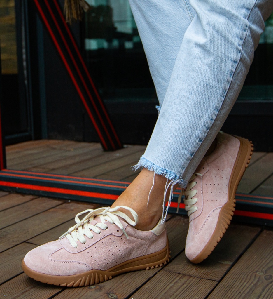 Sneakers Dama Nygery Roz Comod & Stilat - imagine 3