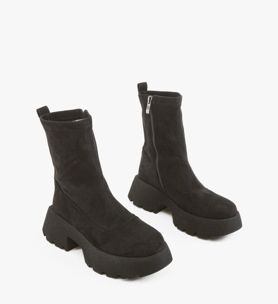 Ghete Dama Hehez Negre Elegante - imagine 4