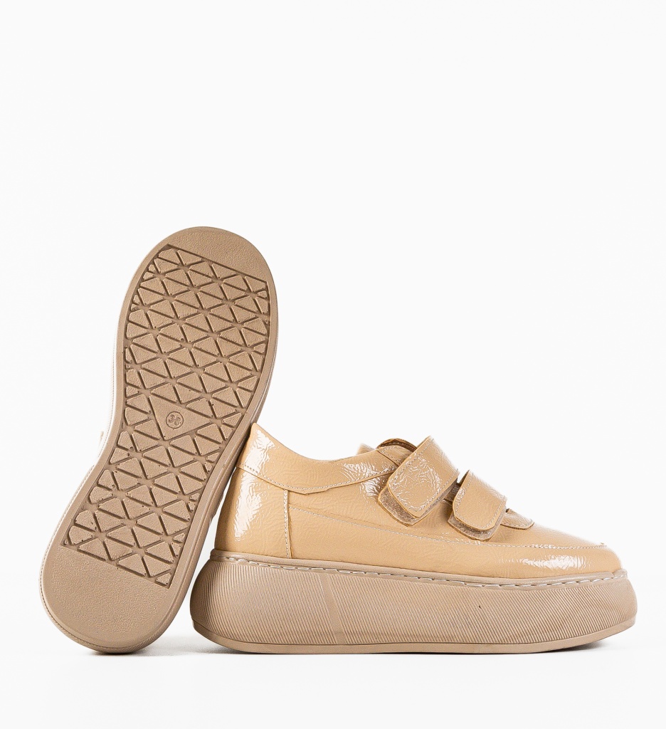 Pantofi Casual Mernera Bej - Confort și Stil - imagine 6