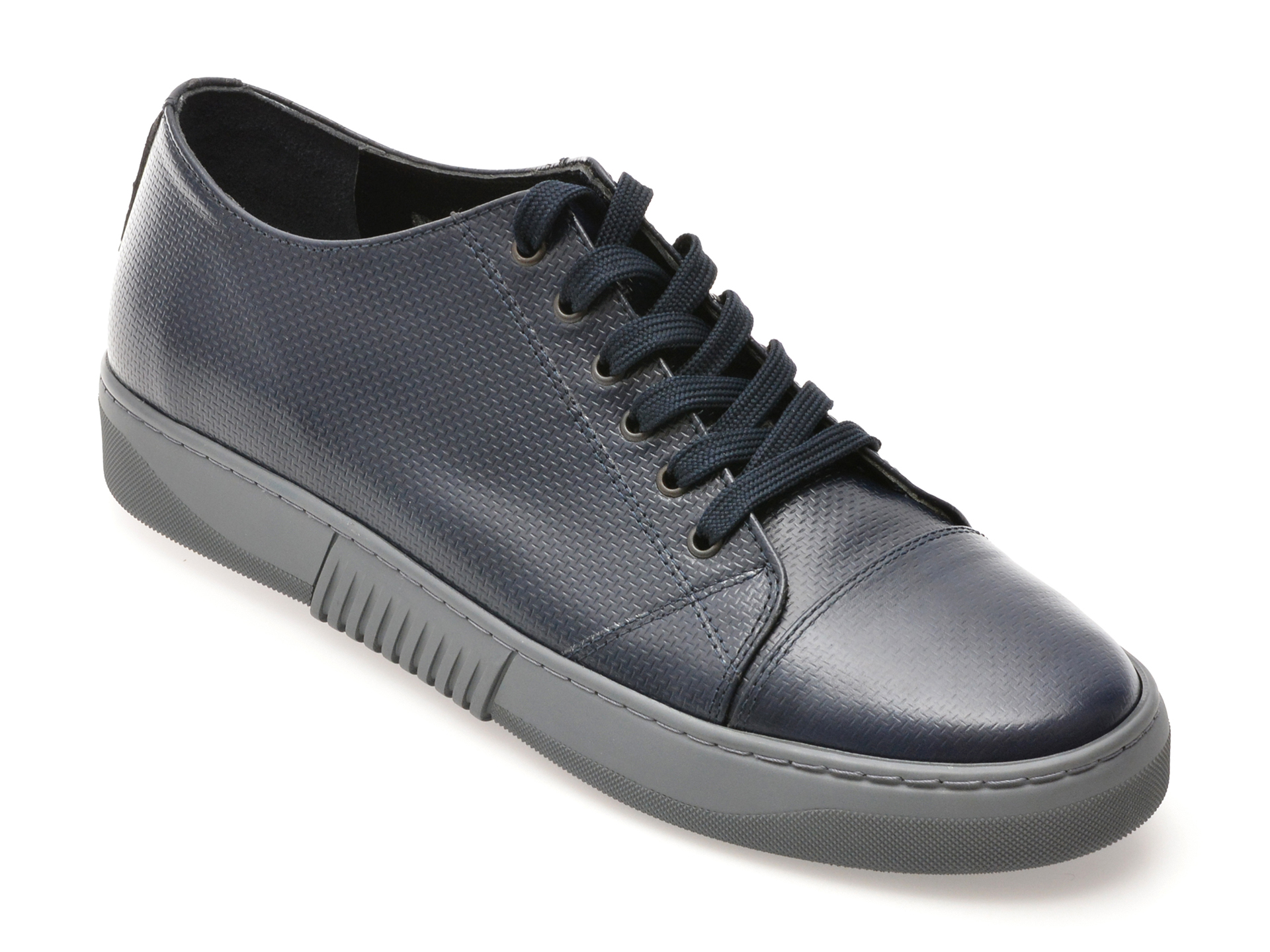 Pantofi BITE THE BULLET bleumarin din piele