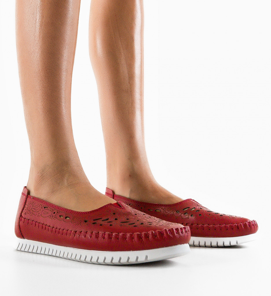 Pantofi Casual Fytay Rosii | Stil și Confort - imagine 2