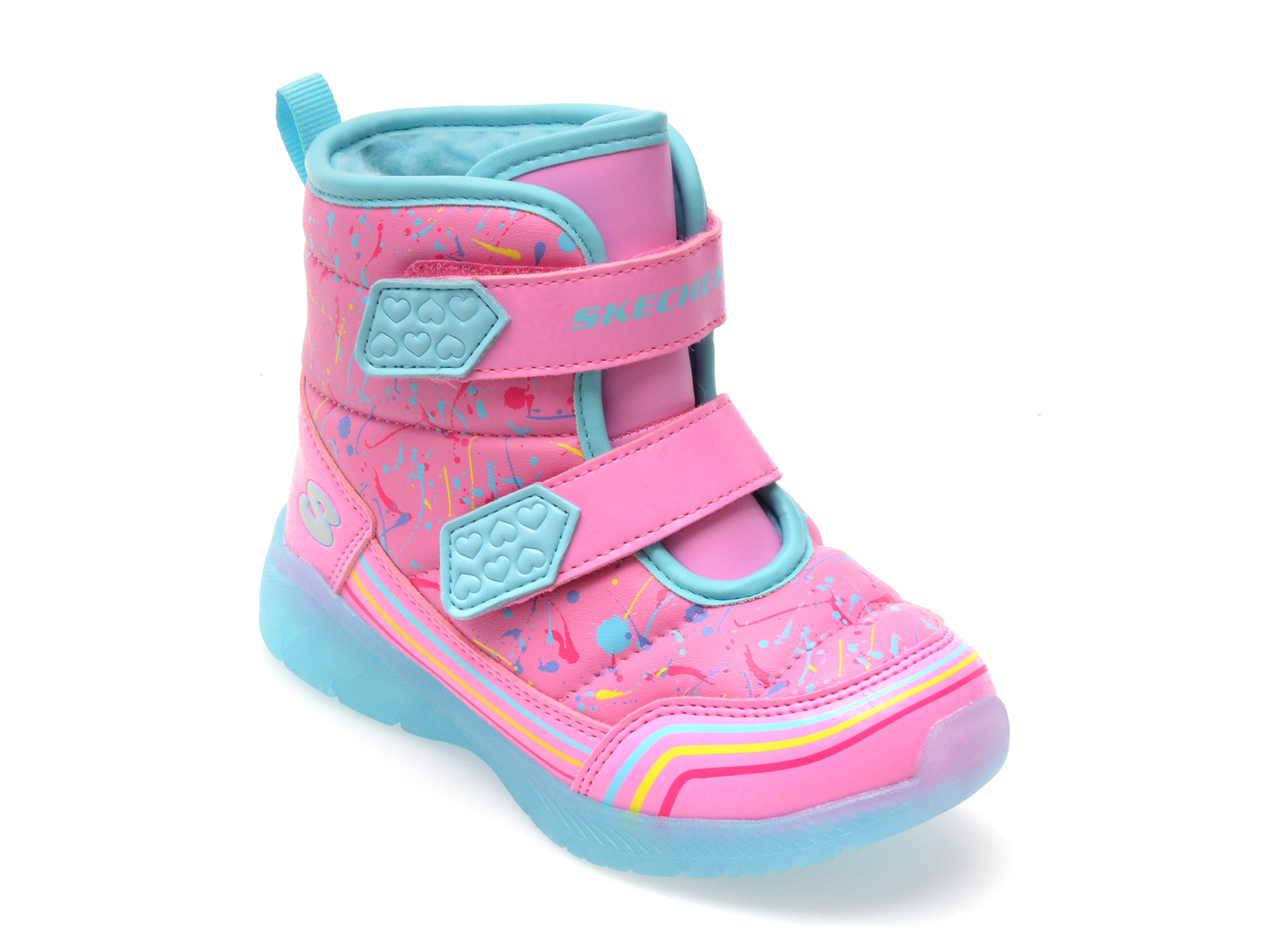 Ghete Skechers Roz ILLUMI-BRIGHTS - Confort și Stil