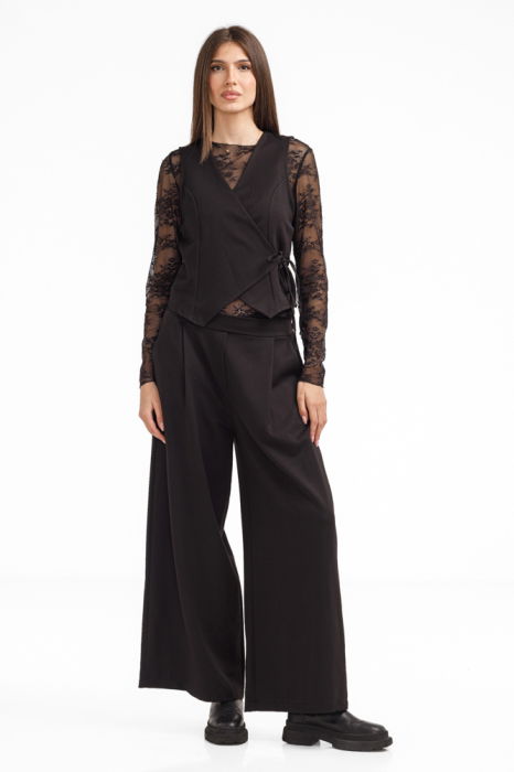 Compleu Elegant Shopika - 2 piese negre