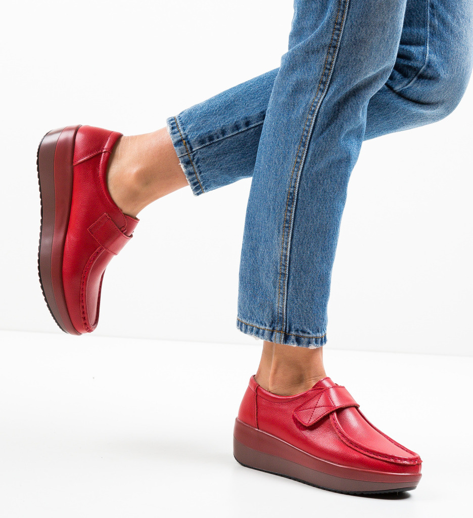 Pantofi Casual Groma Rosii - Stil și Confort