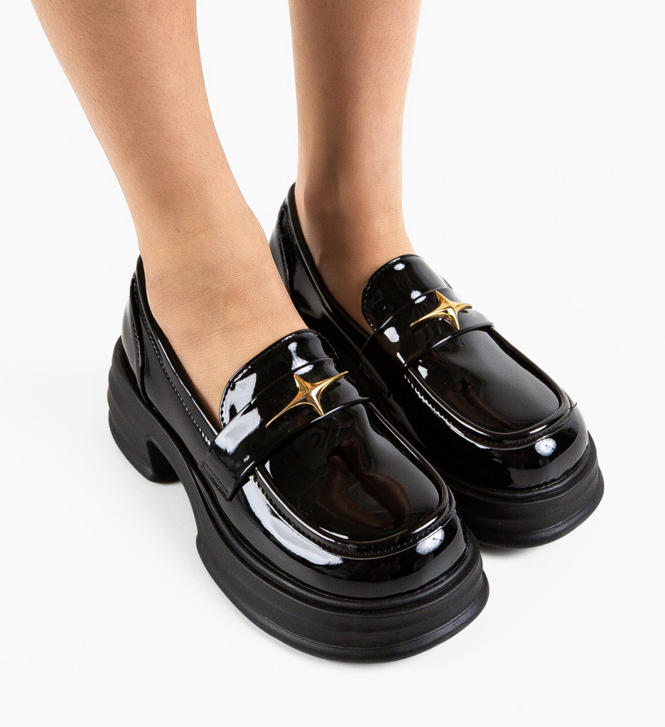 Pantofi Casual Mezony Negri | Confort & Stil