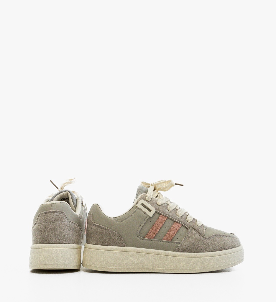 Sneakers Dama Spring Gri - Confort și Stil Sport - imagine 4
