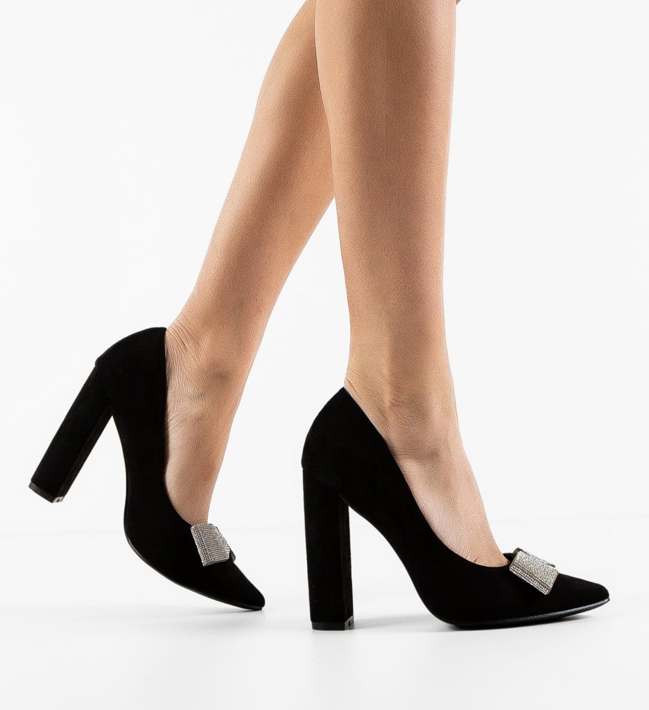 Pantofi dama Lucky Negri 2 - Eleganță Supreme