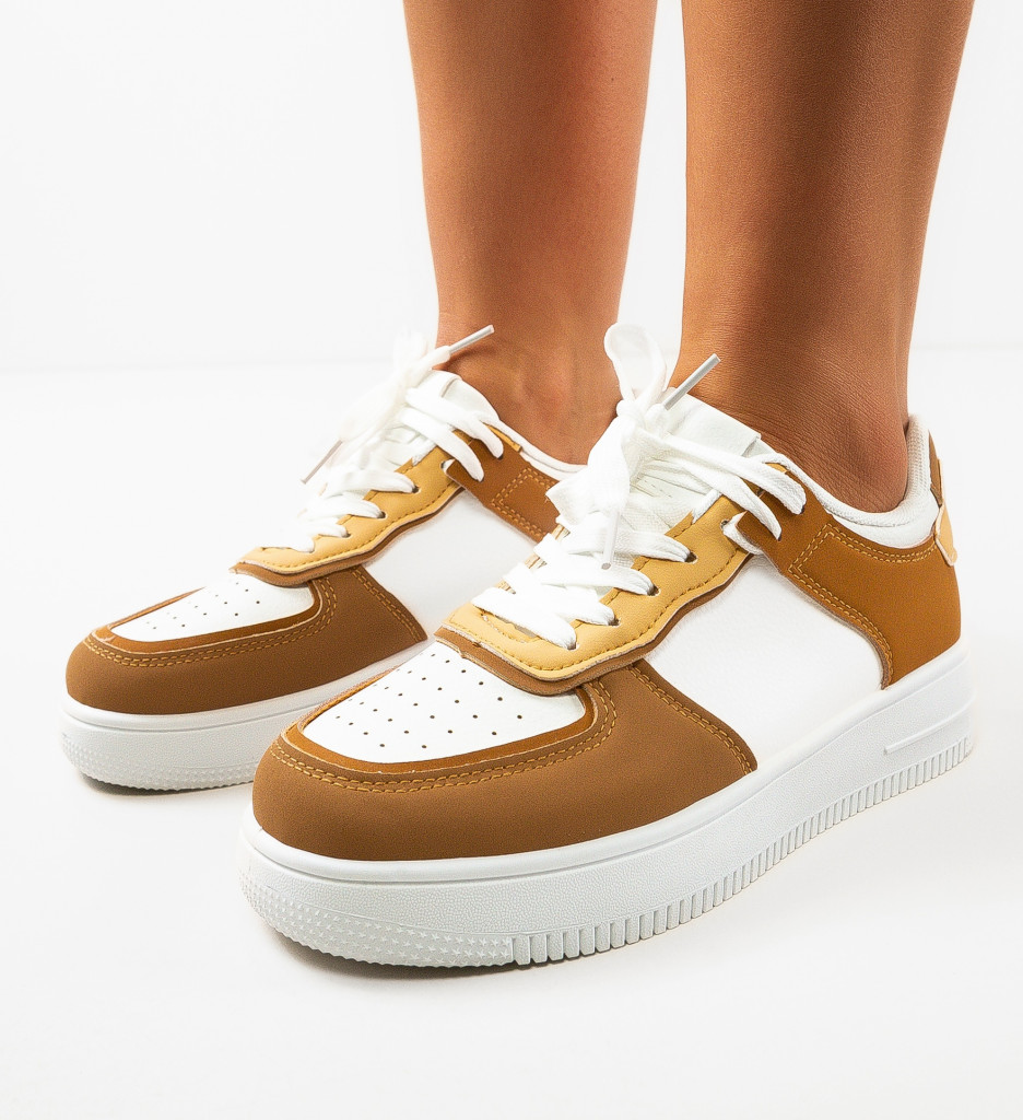 Pantofi Sport Arcelia Camel 2 - Confort și Stil - imagine 3