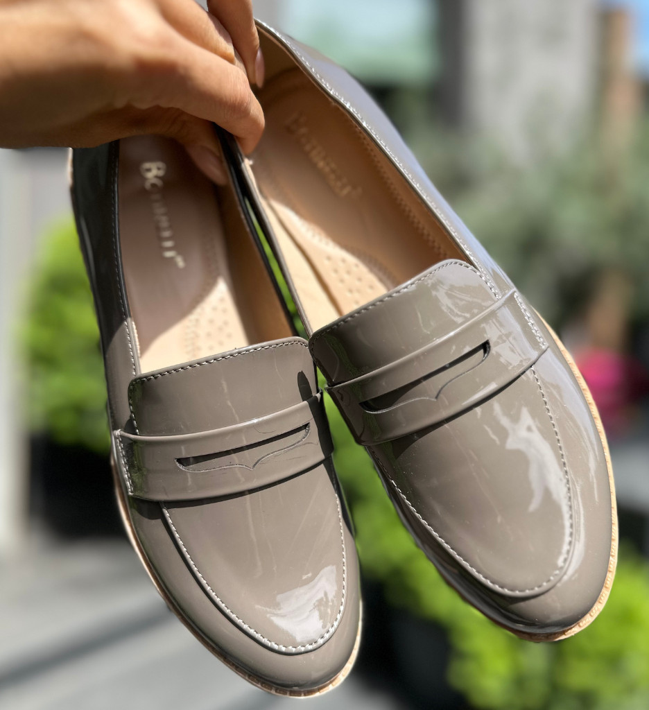 Pantofi Chikere Gri: Confort și Stil Casual - imagine 2
