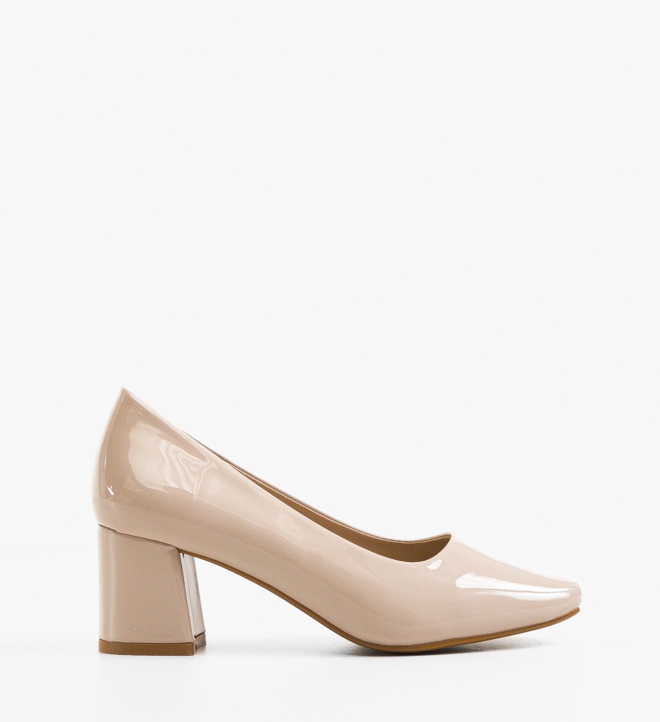 Pantofi Dama Nieve Bej Eleganți - imagine 12