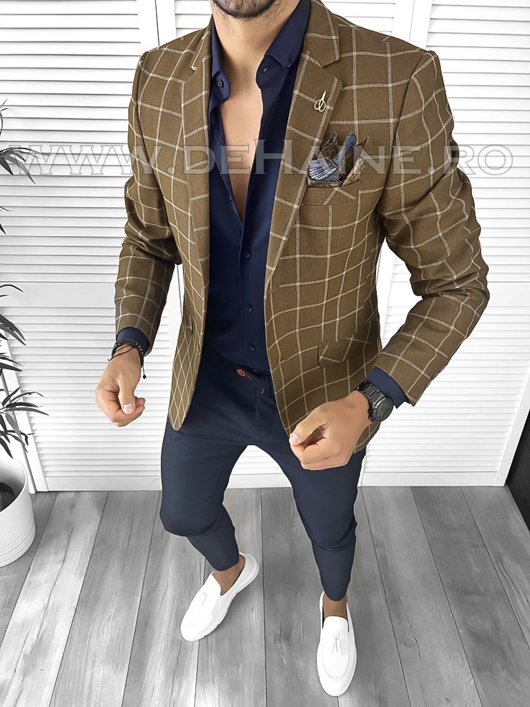 Tinuta Barbati Smart Casual 3 Piese Slim Fit