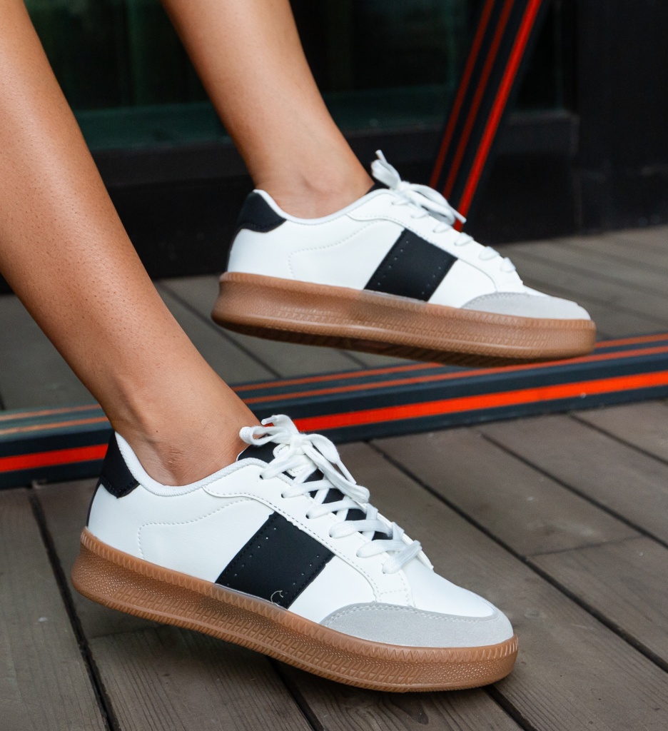 Pantofi Sport Chaya Albi | Confort și Stil - imagine 5