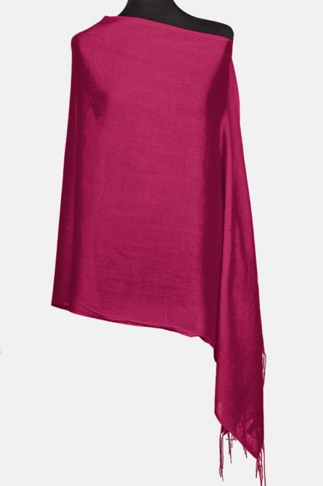 Esarfa Cashmere Fucsia Shopika | Stil și Eleganță