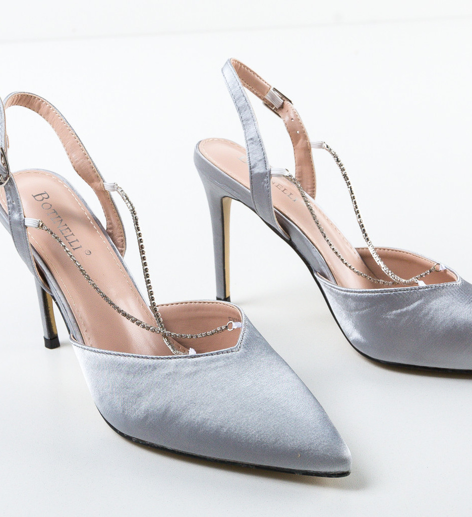 Pantofi Nielsen Gri | Eleganță și Stil - imagine 6