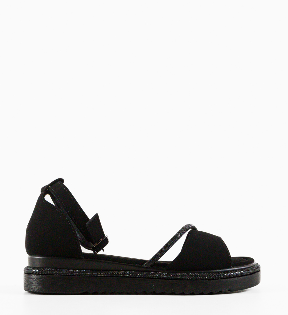 Sandale Dama Haarlem Negre | Eleganță și Stil - imagine 5