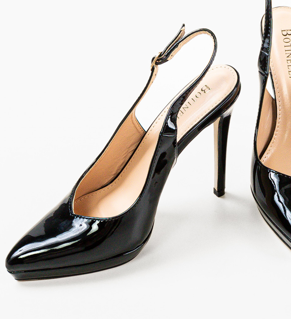 Pantofi Dama Rajendra Negri | Eleganță Asigurată - imagine 6