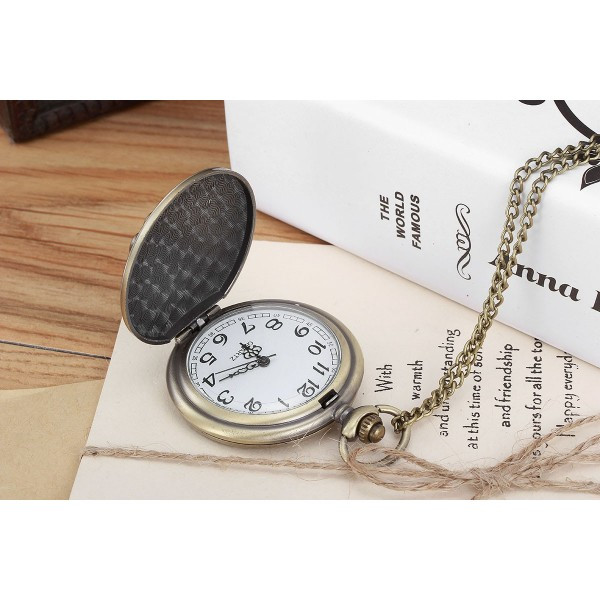 Ceas de buzunar Pava Harry Potter Hogwarts CS583 Vintage - imagine 3