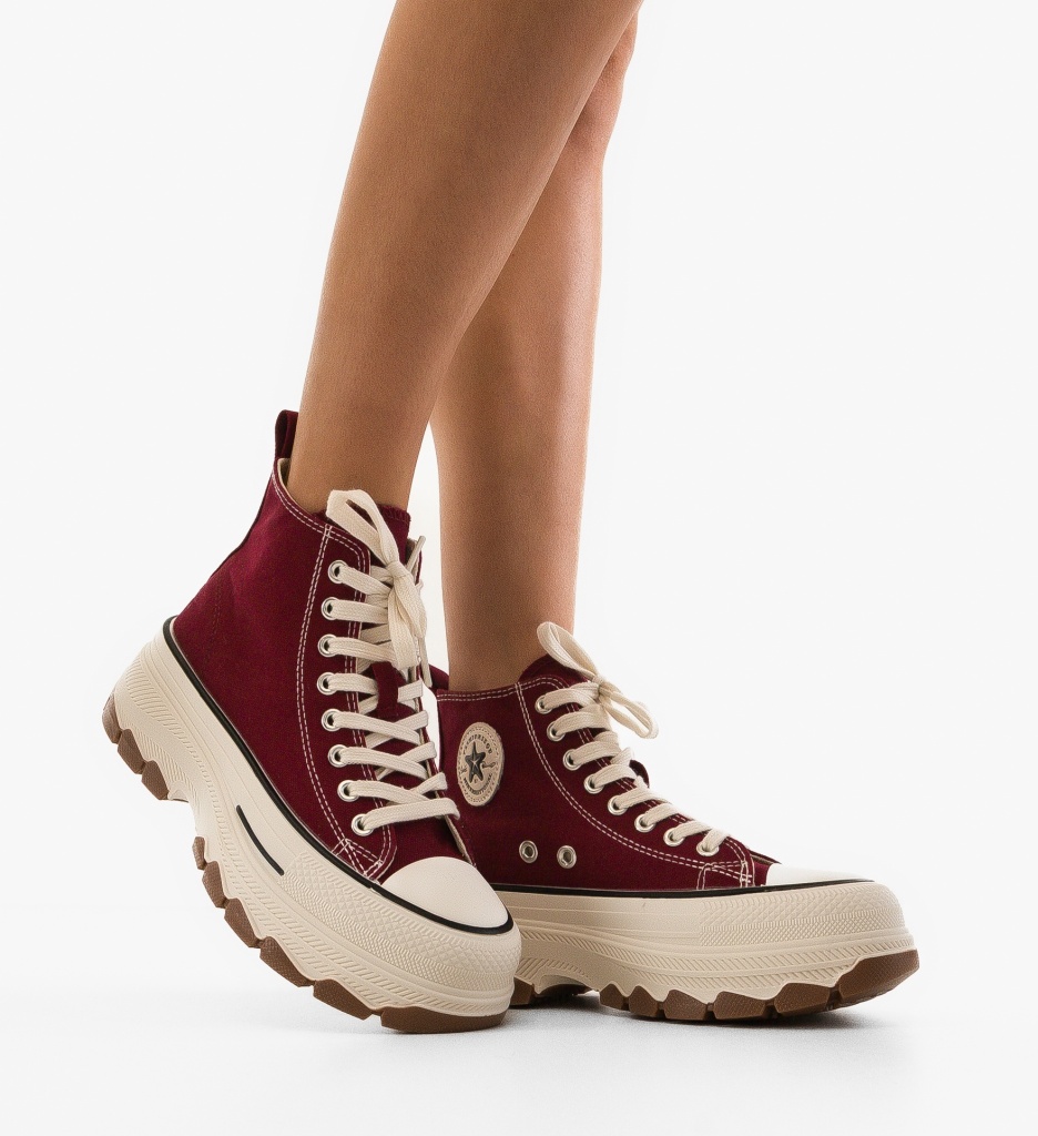 Sneakers Dama Puss Grena - Confort și Stil - imagine 2