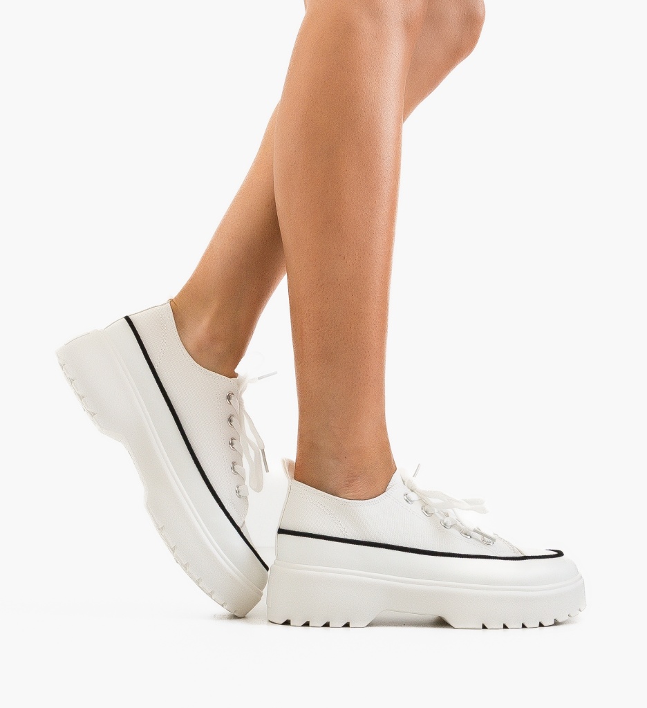 Pantofi Sport Lin Albi | Confort și Stil - imagine 2