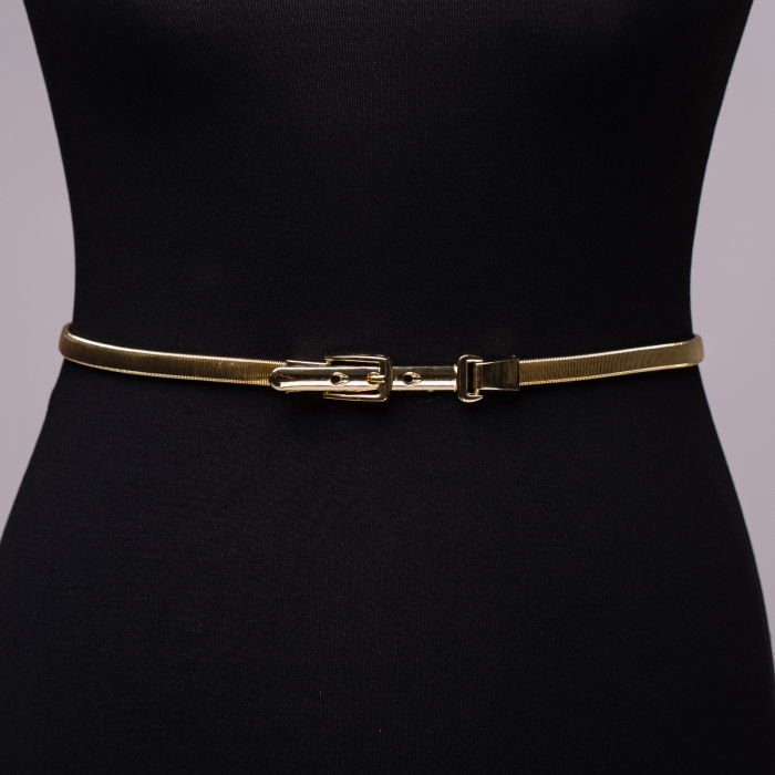 Curea Metalica Aurie Shopika - Stil Glamour