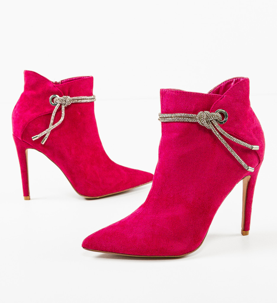Botine Dama Roz - Stil și Confort Premium - imagine 5