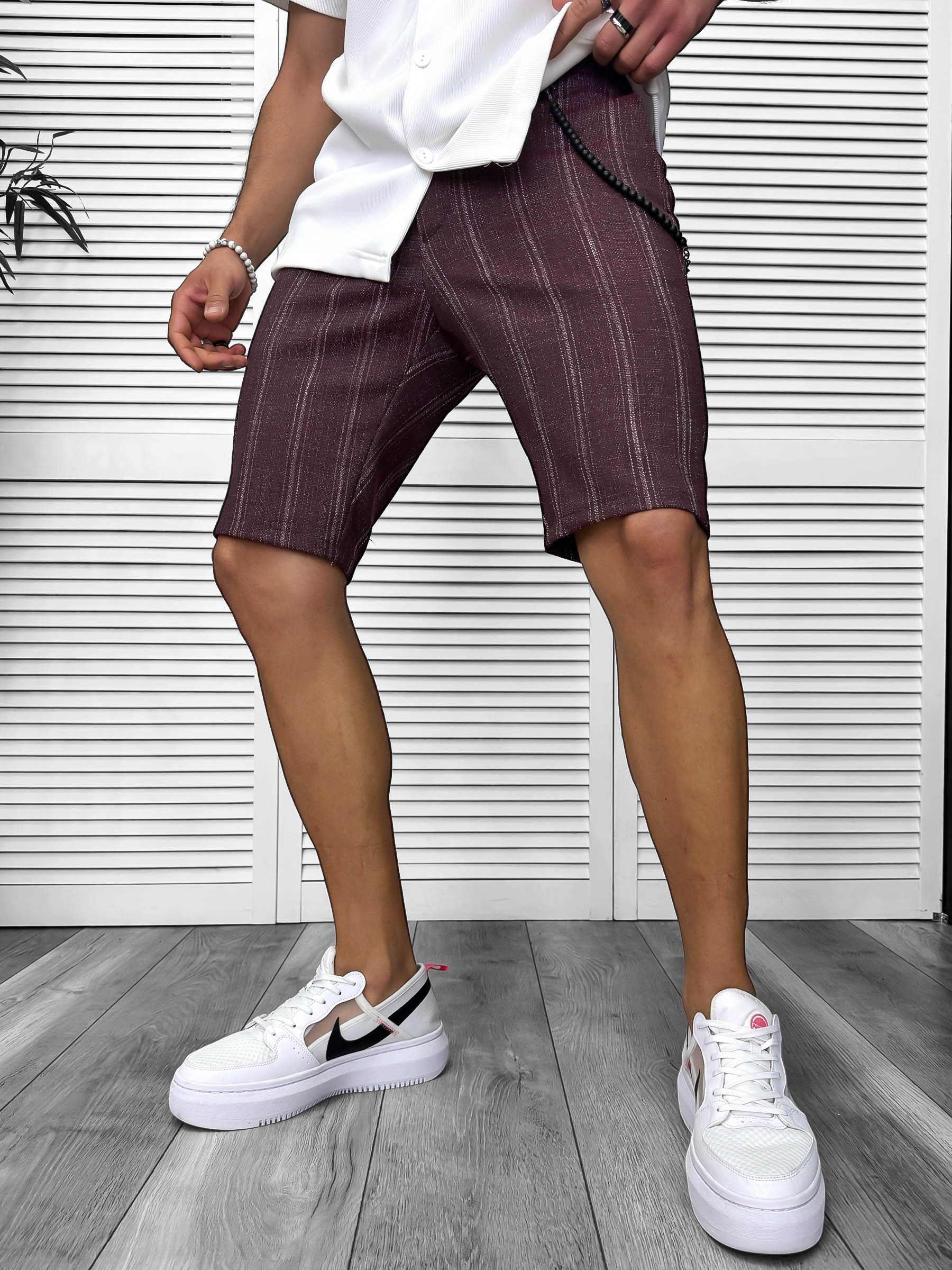 Pantaloni Scurti Barbati Casual cu Imprimeu
