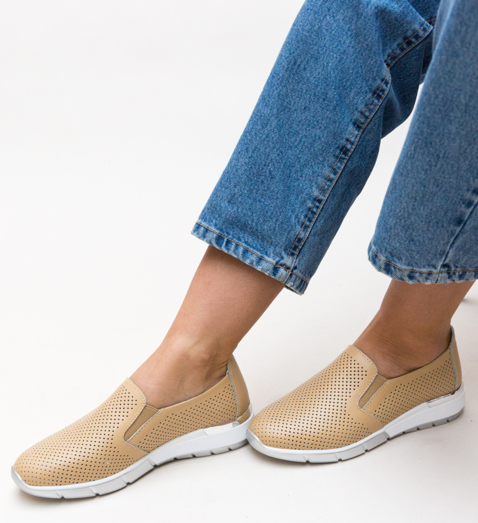 Pantofi Pufini Bej | Confort Superior