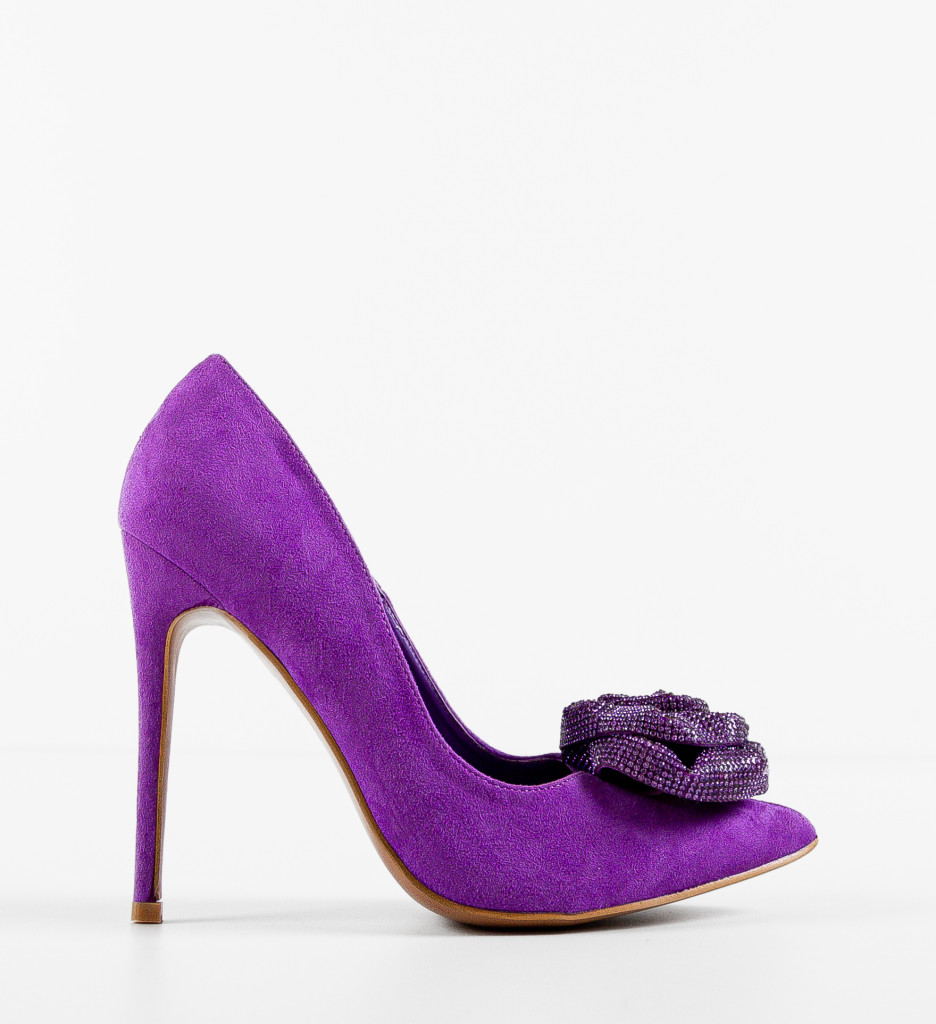 Pantofi Dama Brany Mov - Eleganță și Stil - imagine 2