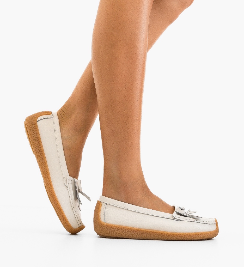 Espadrile Fevas Albe - Confort și Eleganță - imagine 2